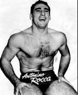 Antonino Rocca in a classic wrestling publicity photo