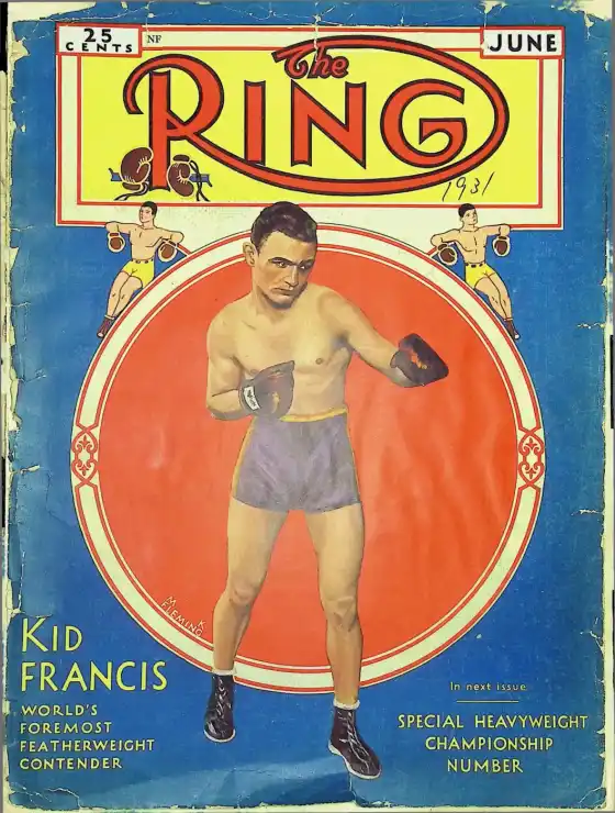 The Ring, June 1931 cover