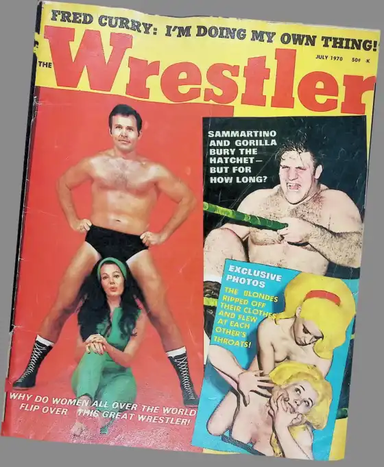 The Wrestler, July 1970 cover