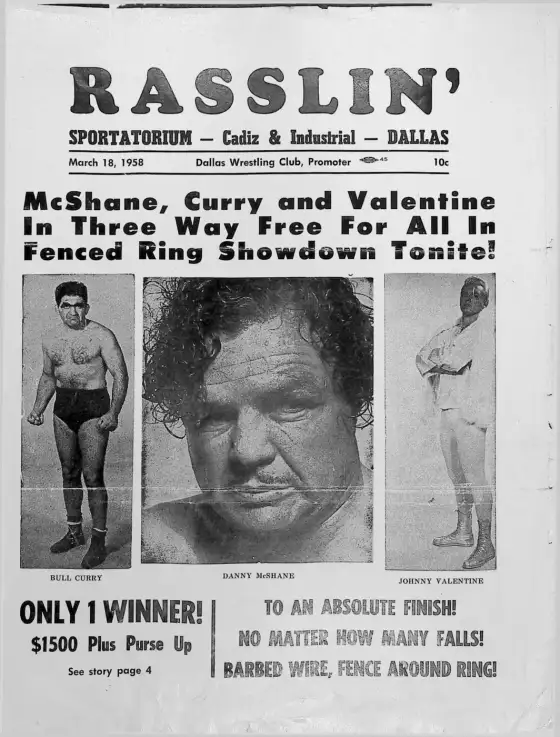 RASSLIN', March 18, 1958