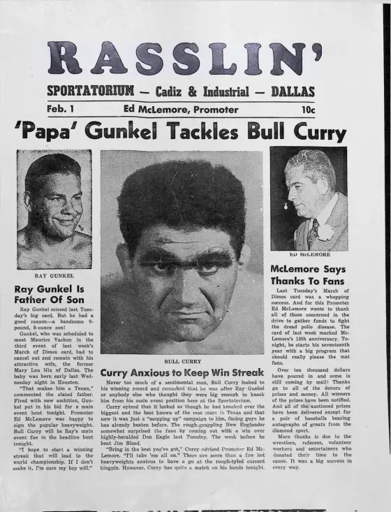 RASSLIN', Feb. 1