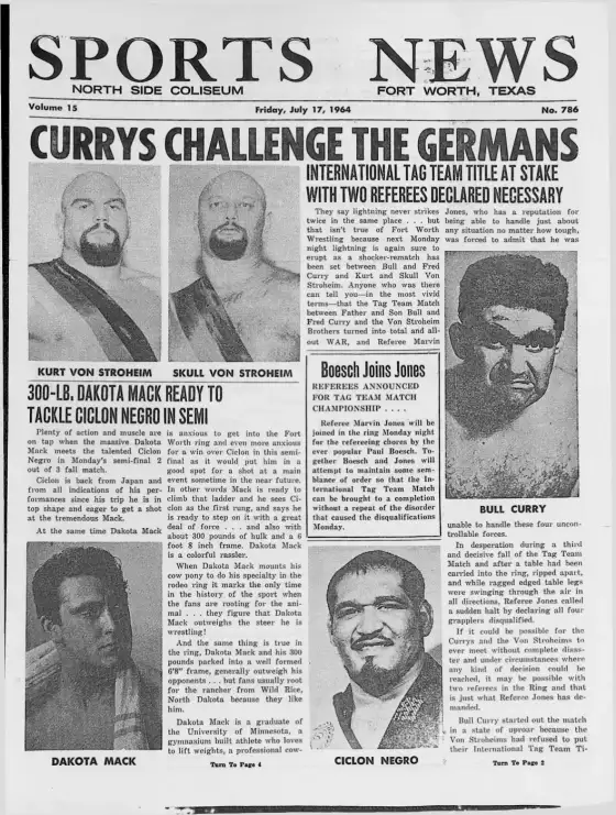 SPORTS NEWS, Friday, July 17, 1964