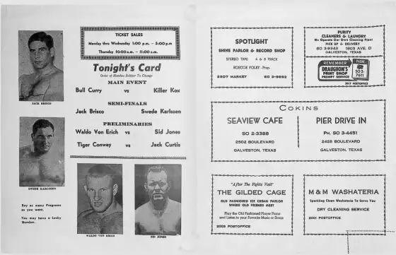 GALVESTON WRESTLING, THURSDAY, OCTOBER 5,, 1967