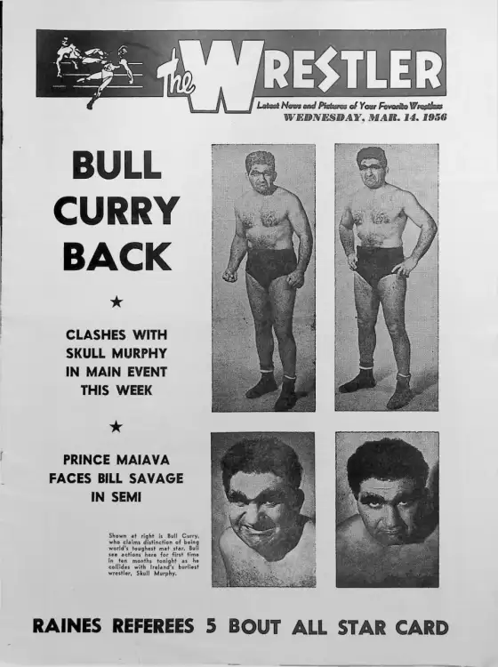 The Wrestler, WEDNESDAY, MAR. 14, 1956