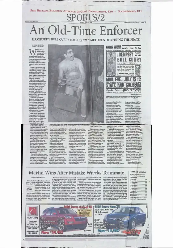 The Hartford Courant, SUNDAY, MARCH 2, 2008