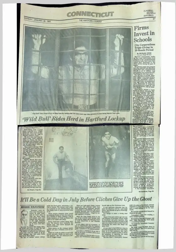 The Hartford Courant, SUNDAY, JANUARY 30, 1983