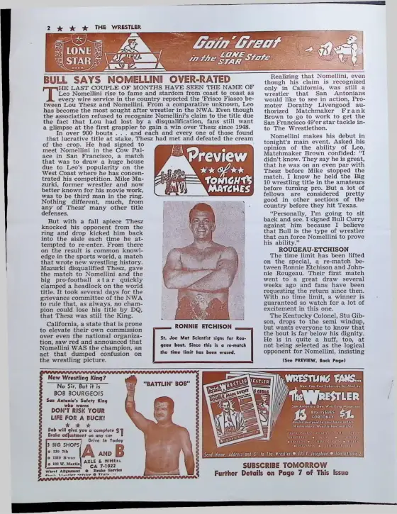 The Wrestler, May 18, 1955