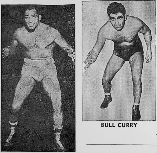 BULL CURRY
220 Lbs. — Hartford, Conn.